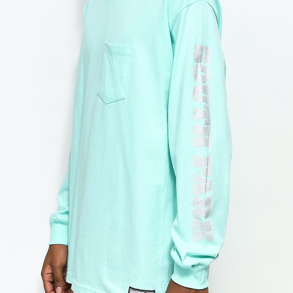 HUF x South Park Collection LIMITED EDITION DEAD KENNY MINT LONG SLEEVE T - Picture 2 of 9